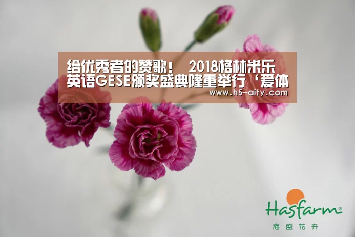 给优秀者的赞歌! 2018格林米乐英语GESE颁奖盛典隆重举行‘爱体育’(图3) 爱体育